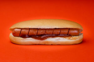 Hotdog ételfotó