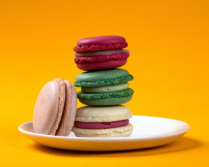 Macaron ételfotó